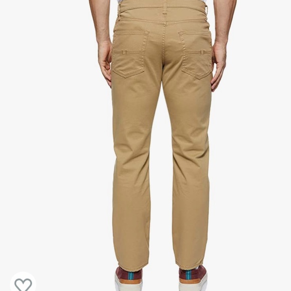NWT US Polo Assn. Slim Straight 5 Pocket Khaki Pants Size W 28 L 30 - Picture 2 of 9